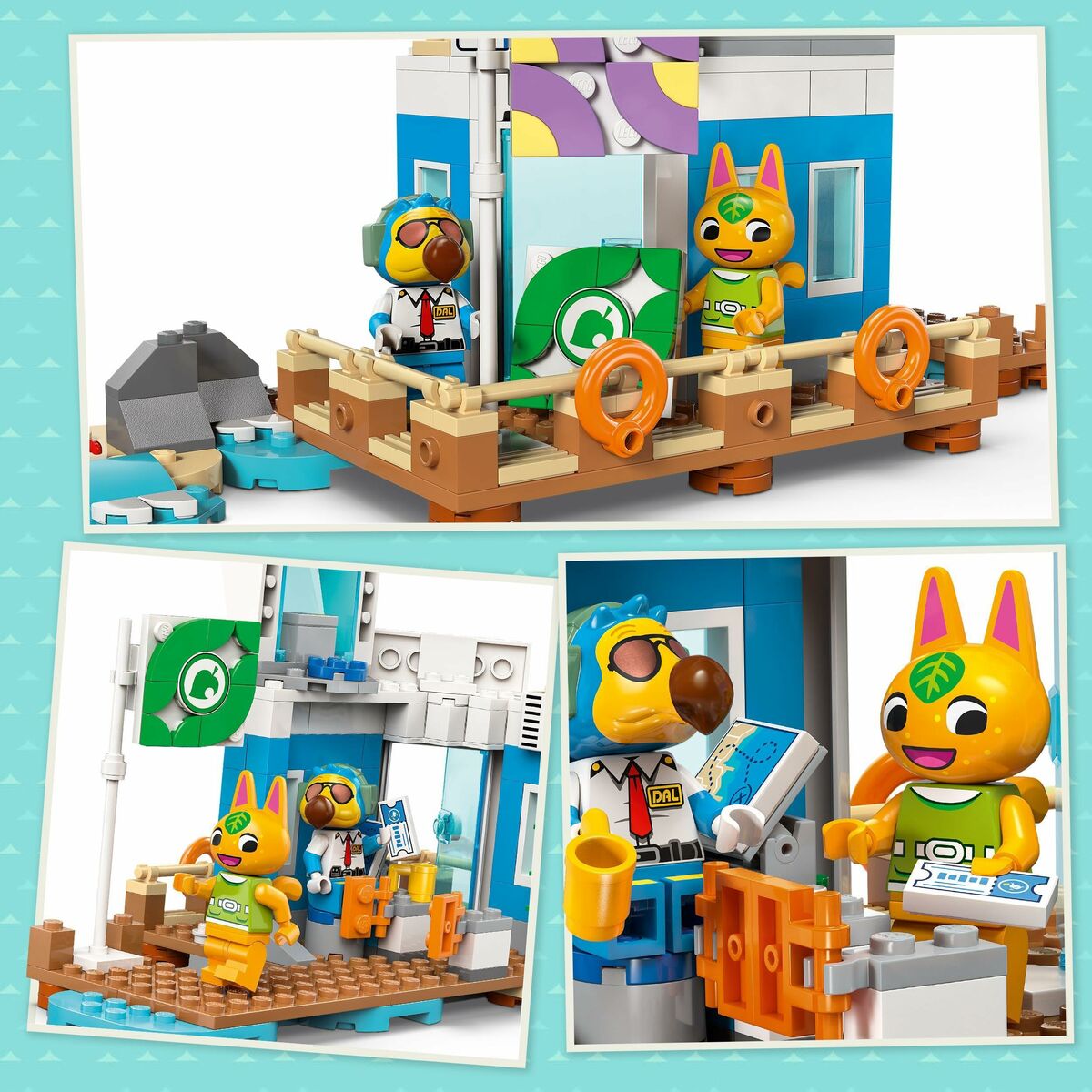 Set de Construcție Lego Animal Crossing 77051 Dodo Airlines Air Travel Multicolor - Jucarii si jocuri