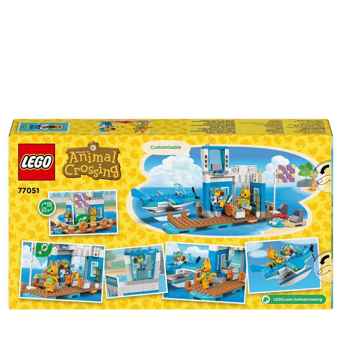 Set de Construcție Lego Animal Crossing 77051 Dodo Airlines Air Travel Multicolor - Jucarii si jocuri