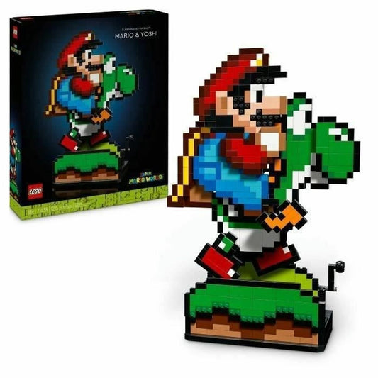 Set de Construcție Lego Super Mario World™ Mario and Yoshi - Jucarii si jocuri