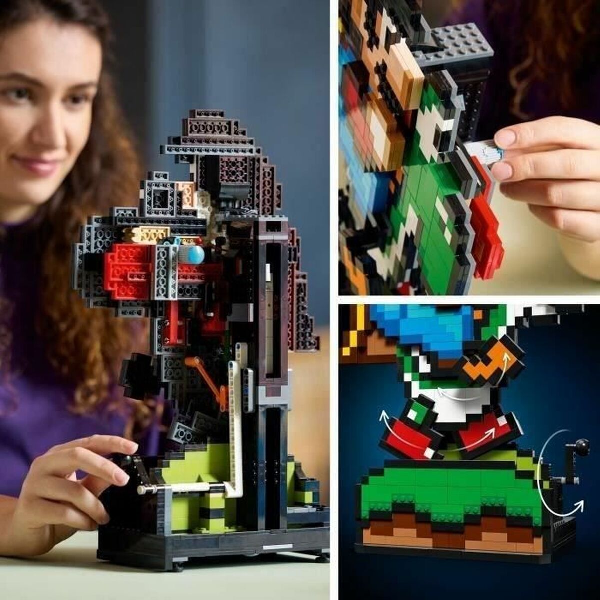 Set de Construcție Lego Super Mario World™ Mario and Yoshi - Jucarii si jocuri