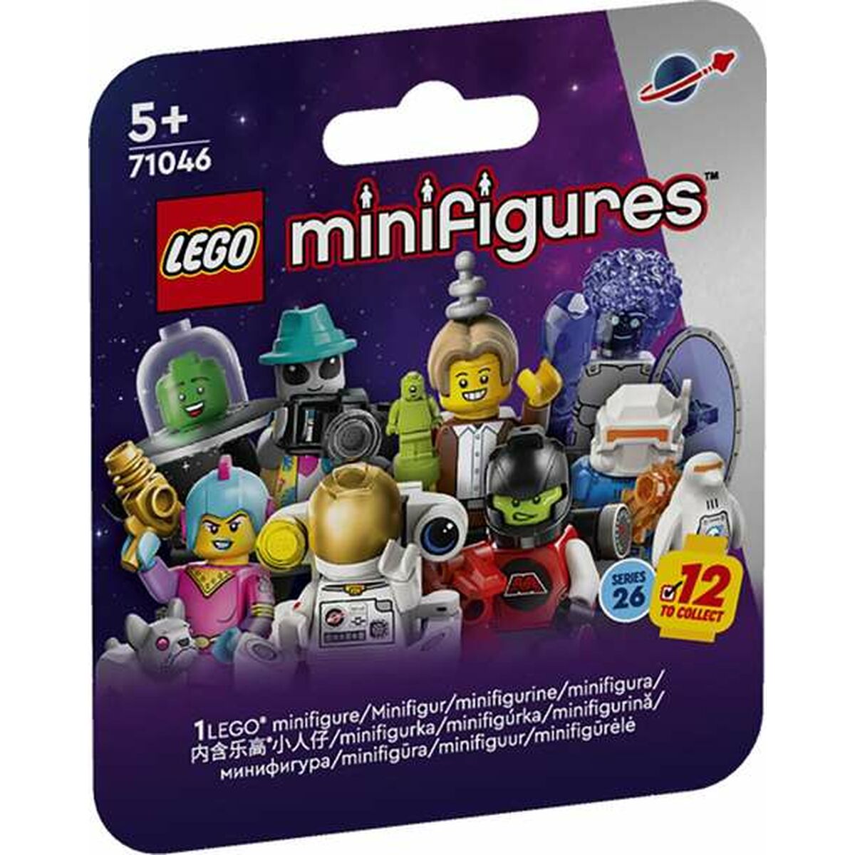 Set de Construcție Lego Minifigures Space 2 2024 V110 Figură 1 Piese - Jucarii si jocuri