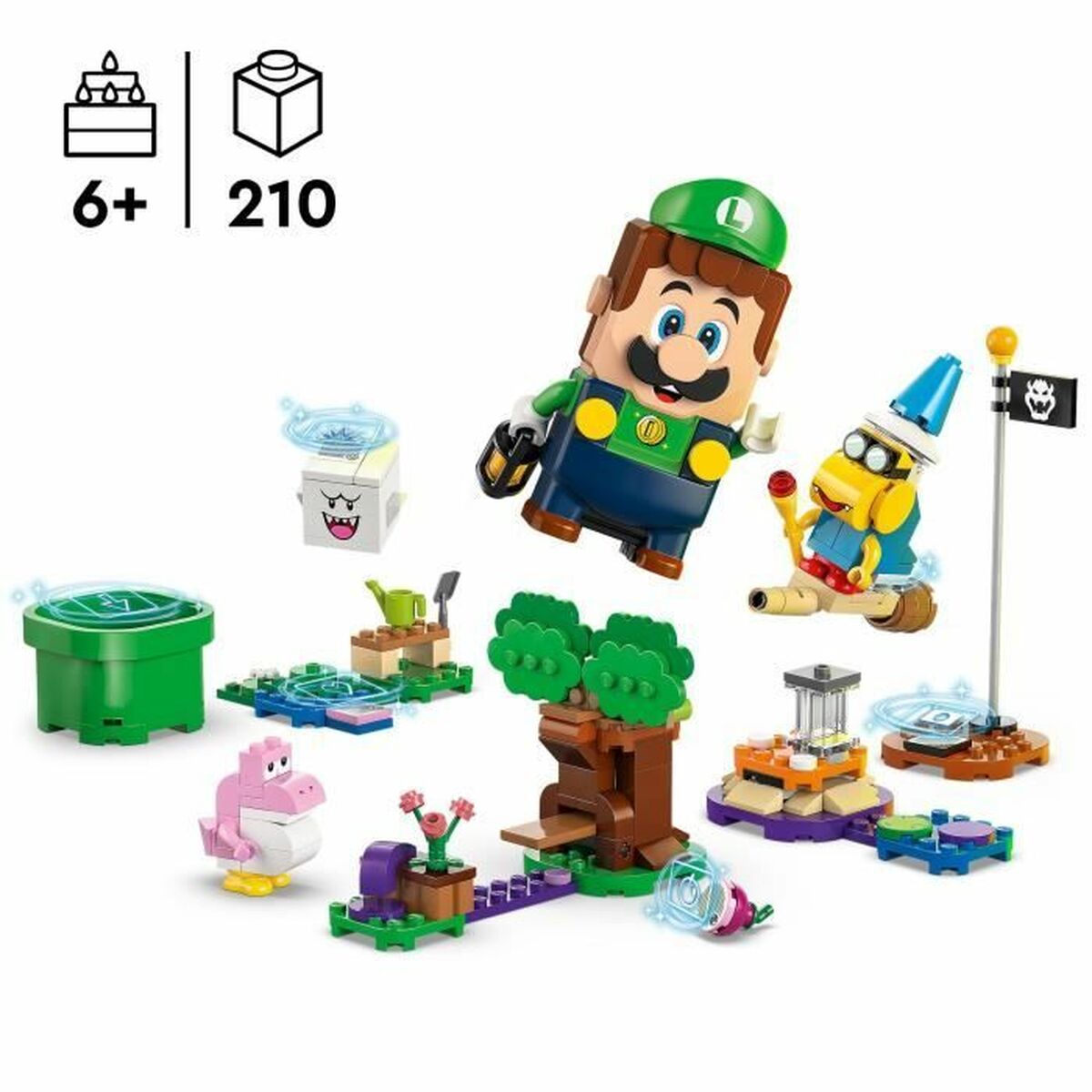 Set de Construcție Lego 71440 Adventures with LEGO Luigi Interactive Multicolor - Jucarii si jocuri