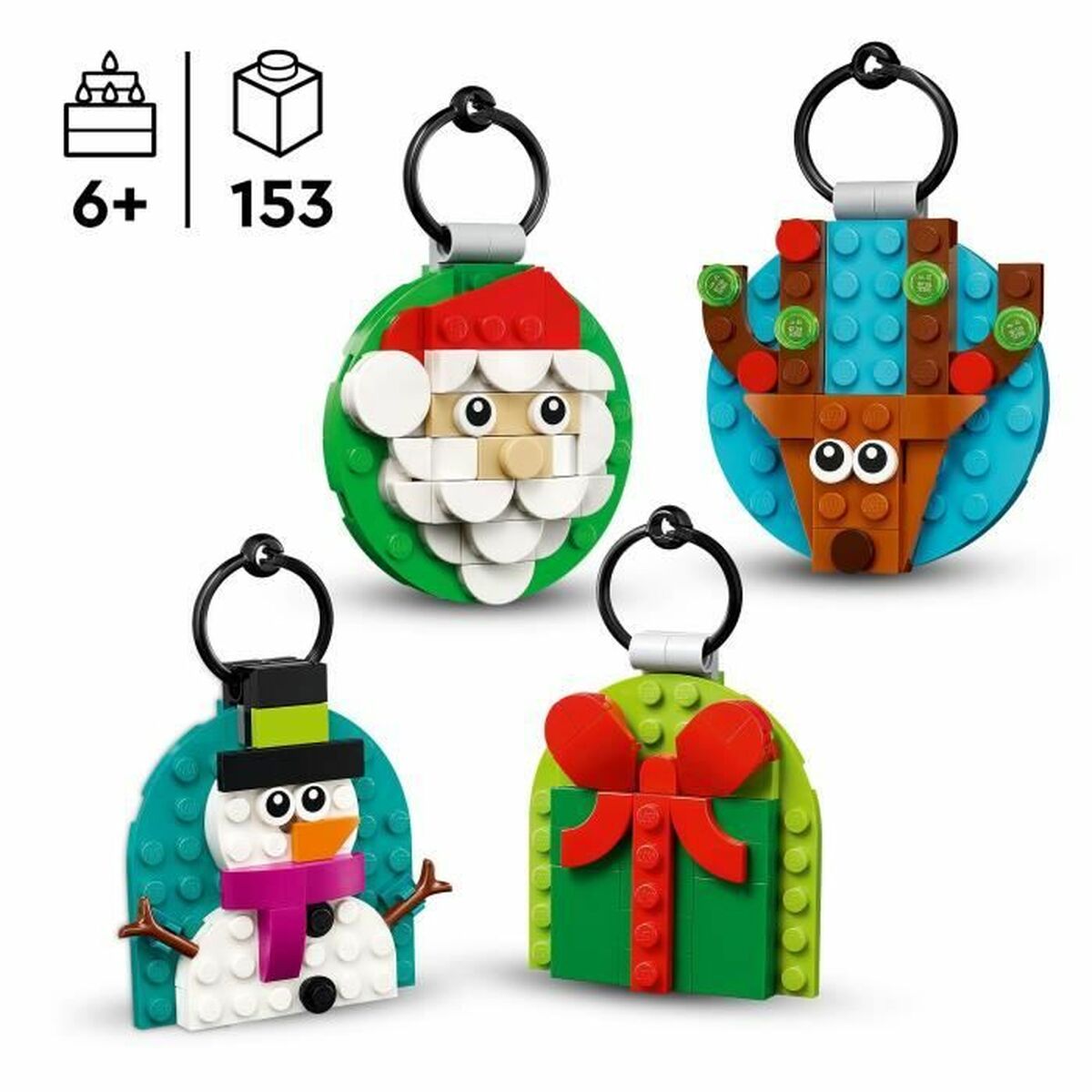 Joc de Construcții cu Plăci Lego Christmas 40744 153 piezas - Jucarii si jocuri