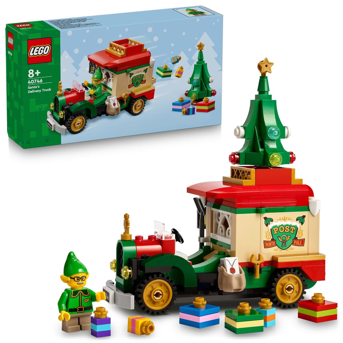 Set de Construcție Lego 40746 Santa's Delivery Truck 224 Piese - Jucarii si jocuri