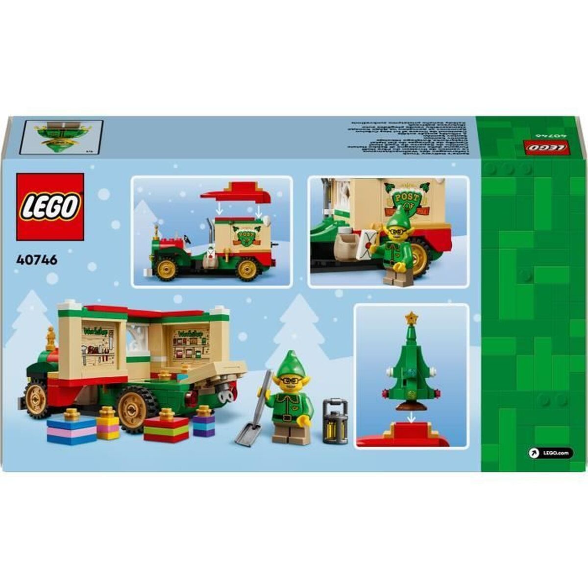 Set de Construcție Lego 40746 Santa's Delivery Truck 224 Piese - Jucarii si jocuri