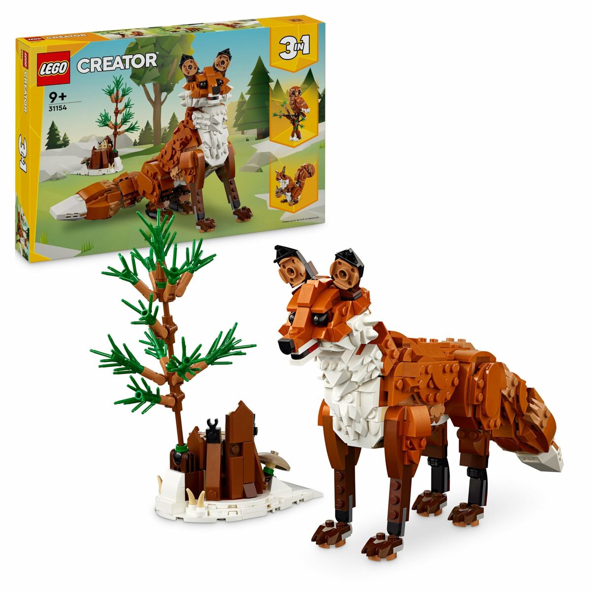Set de Construcție Lego CREATOR 31154 Red Fox 667 Piese - Jucarii si jocuri