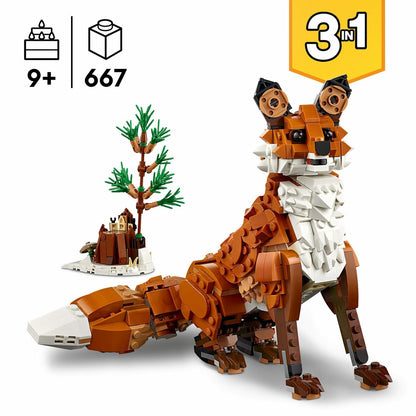 Set de Construcție Lego CREATOR 31154 Red Fox 667 Piese - Jucarii si jocuri