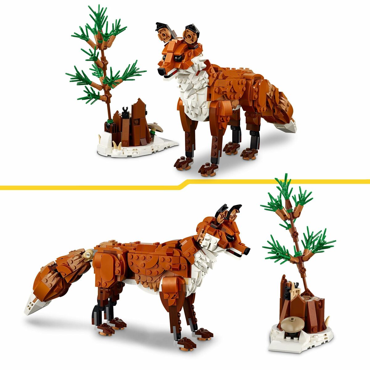 Set de Construcție Lego CREATOR 31154 Red Fox 667 Piese - Jucarii si jocuri