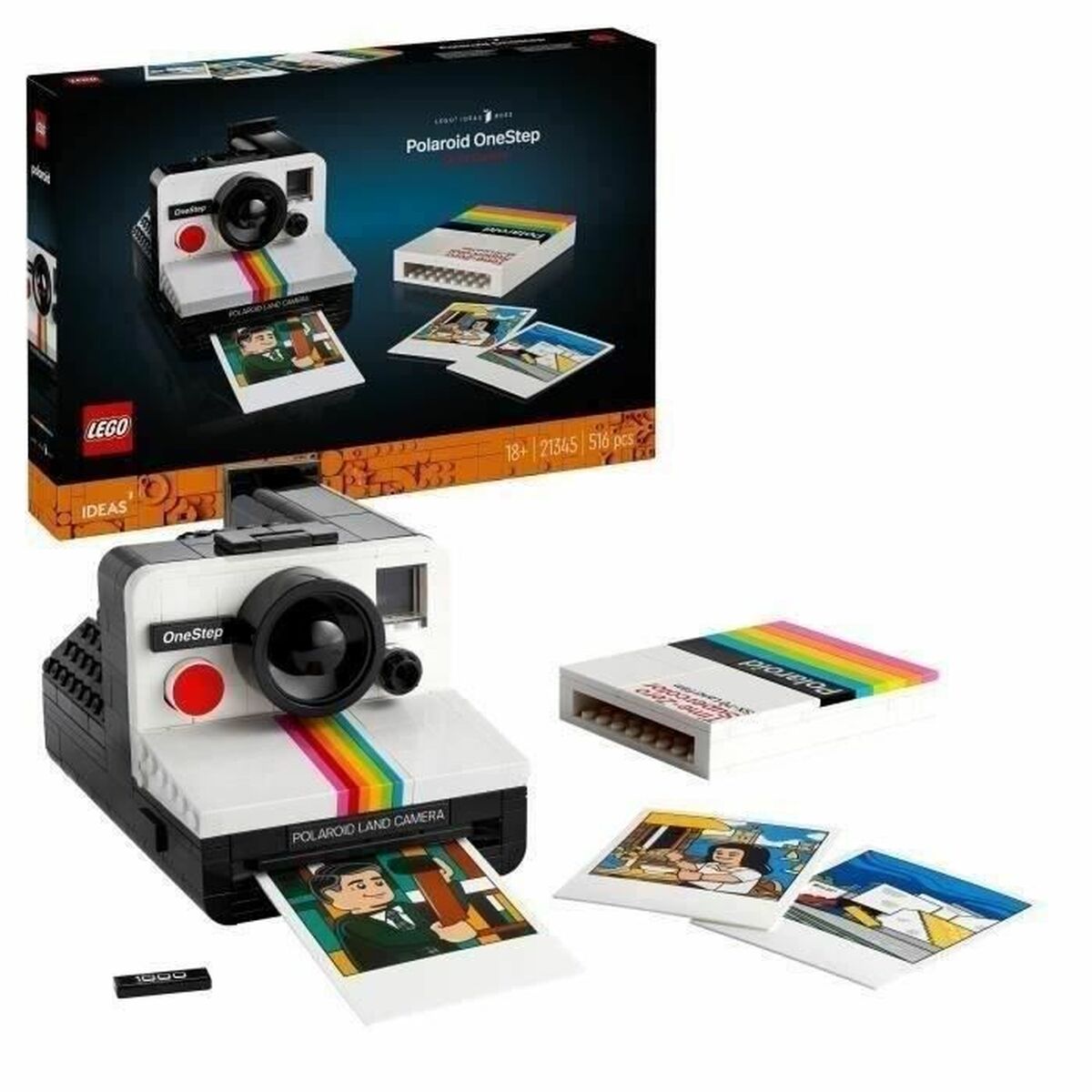 Set de Construcție Lego 21345 Ideas Polaroid OneStep SX-70 Camera - Jucarii si jocuri
