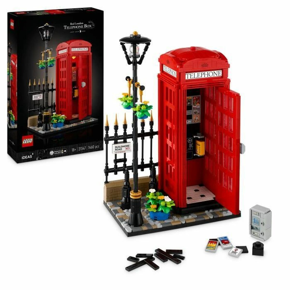 Set de Construcție Lego 21347 London Telephone Booth 1460 Piese - Jucarii si jocuri