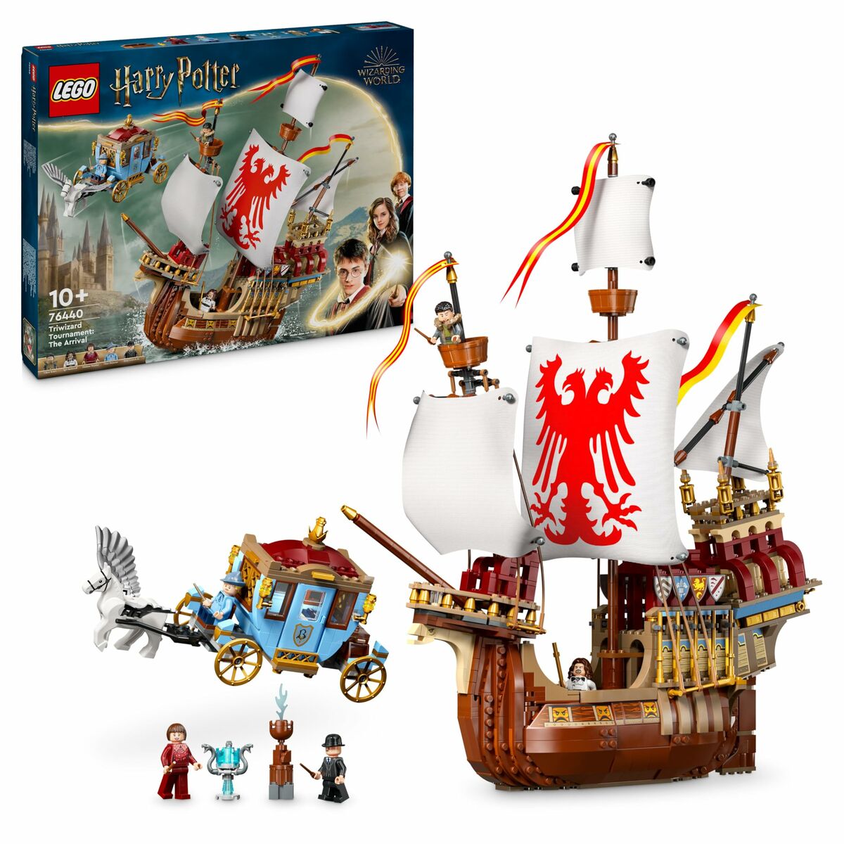 Set de Construcție Lego HARRY POTTER 76440 TriWizard Tournament: The Arrival 1229 Piese - Jucarii si jocuri