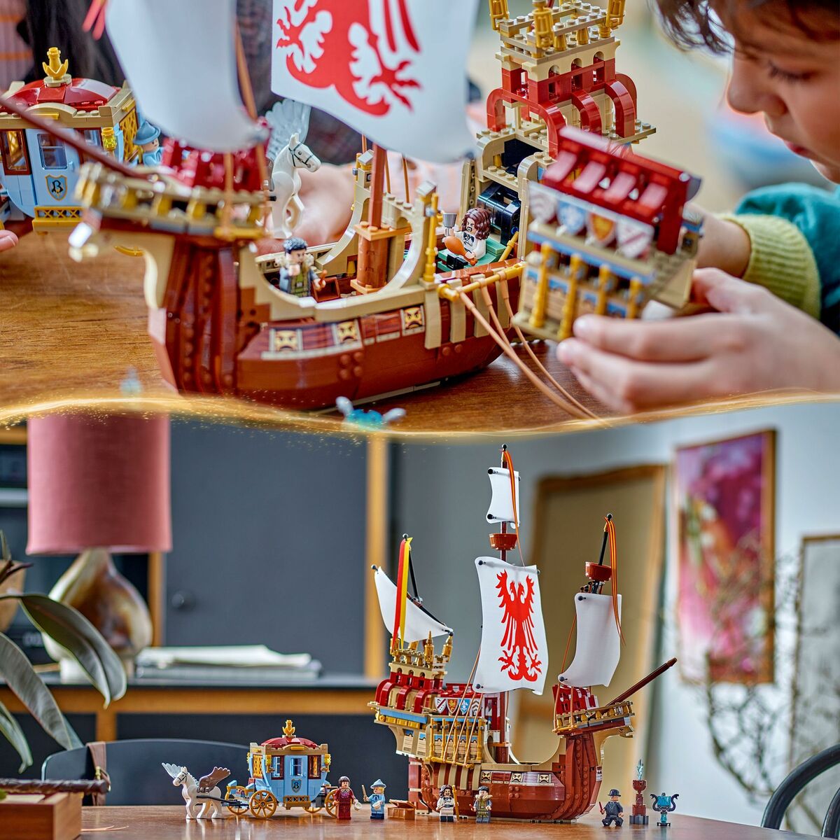 Set de Construcție Lego HARRY POTTER 76440 TriWizard Tournament: The Arrival 1229 Piese - Jucarii si jocuri