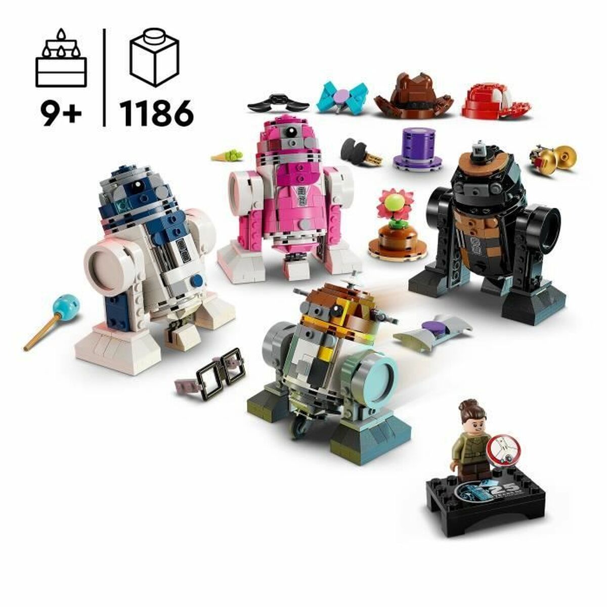 Set de Construcție Lego 75392 Creative Droid Factory 1186 Piese - Jucarii si jocuri