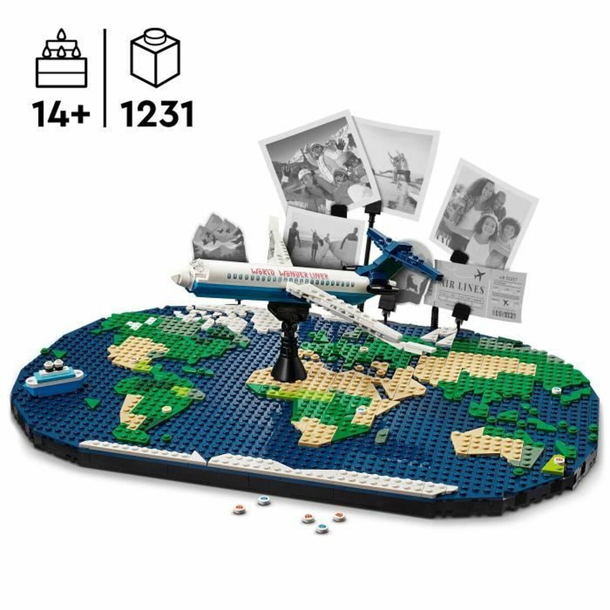 Set de Construcție Lego 41838 Travel Memories 1231 Piese - Jucarii si jocuri