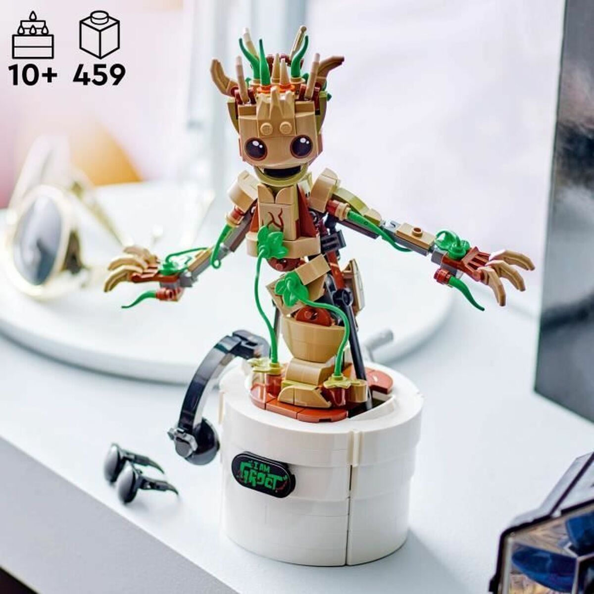 Set de Construcție Marvel El Baile de Baby Groot Lego 76297 - Jucarii si jocuri