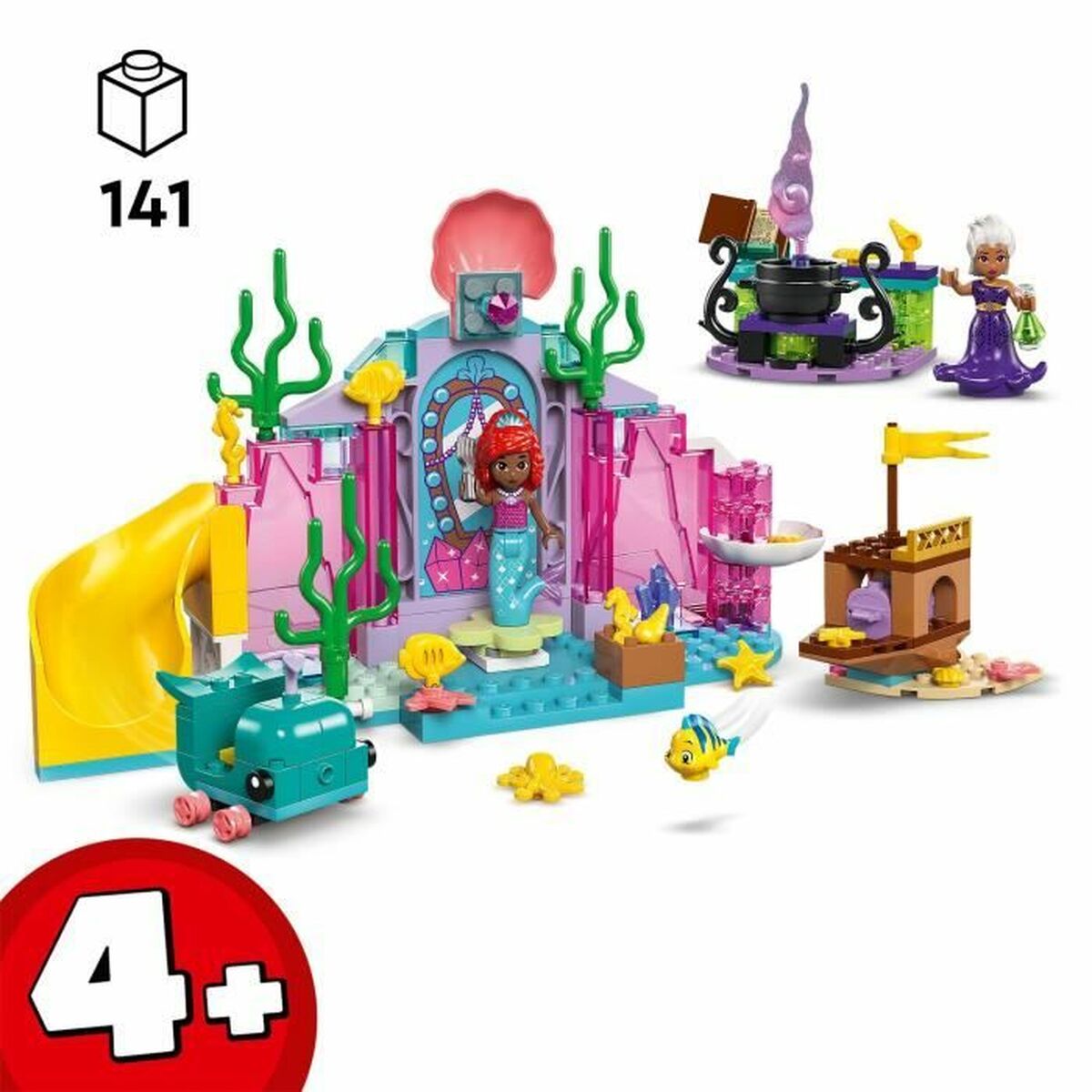 Set de Construcție Lego Disney Princess 43254 Ariel's Crystal Cave Multicolor 141 Piese - Jucarii si jocuri