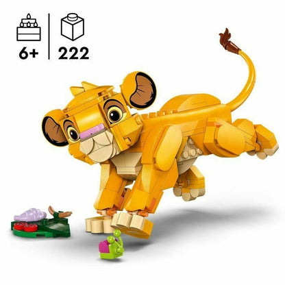 Set de Construcție Lego Disney 43243 The Lion King - Simba Multicolor 222 Piese - Jucarii si jocuri