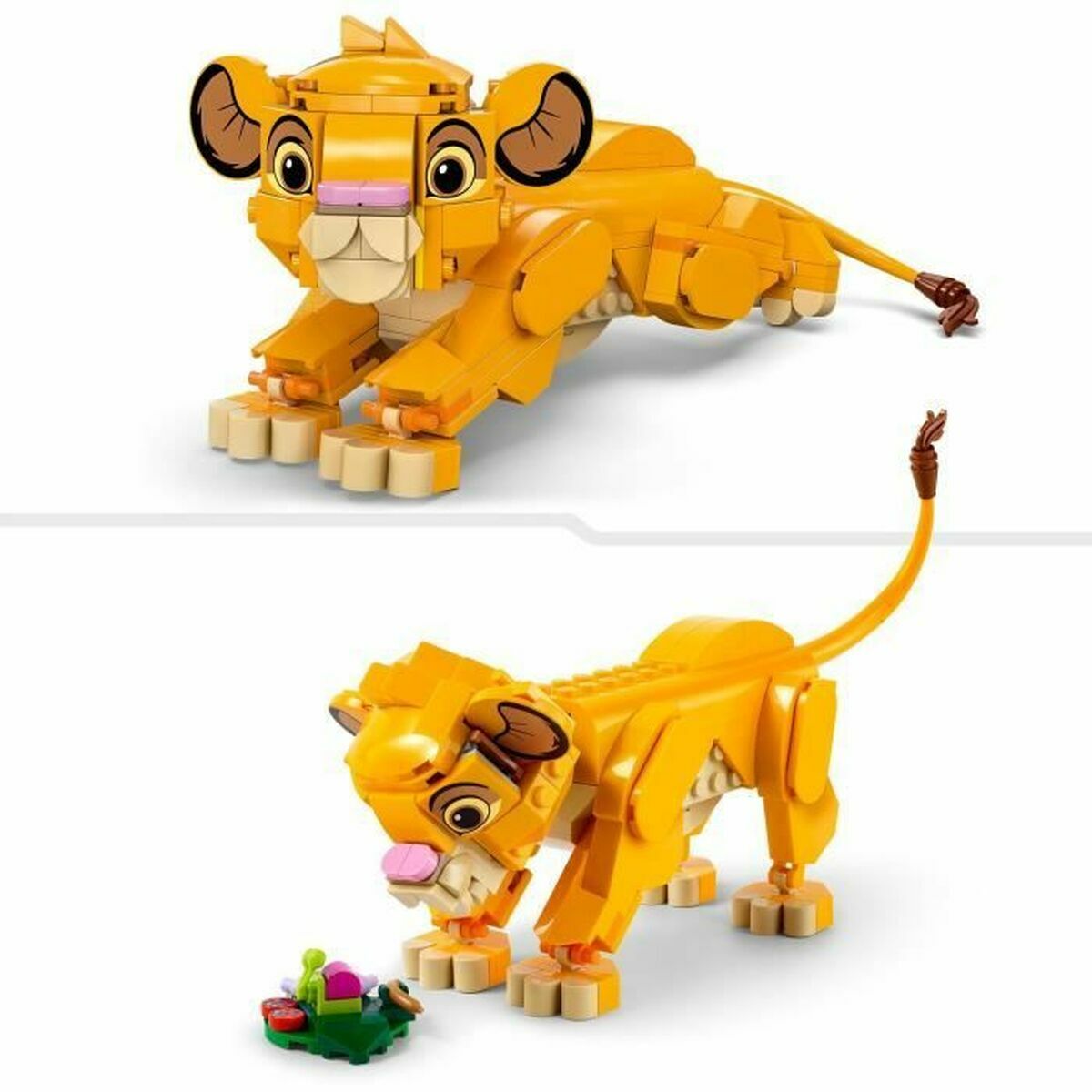 Set de Construcție Lego Disney 43243 The Lion King - Simba Multicolor 222 Piese - Jucarii si jocuri