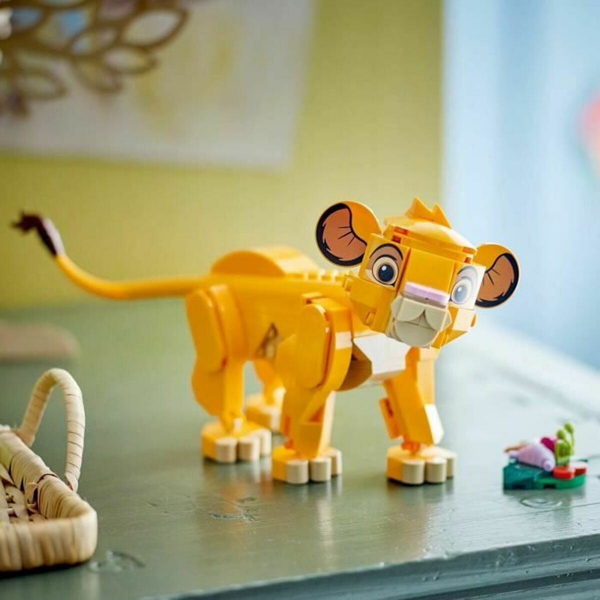 Set de Construcție Lego Disney 43243 The Lion King - Simba Multicolor 222 Piese - Jucarii si jocuri