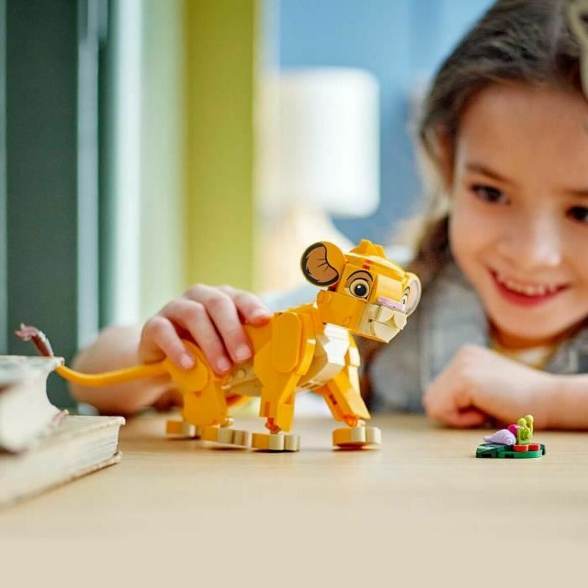 Set de Construcție Lego Disney 43243 The Lion King - Simba Multicolor 222 Piese - Jucarii si jocuri