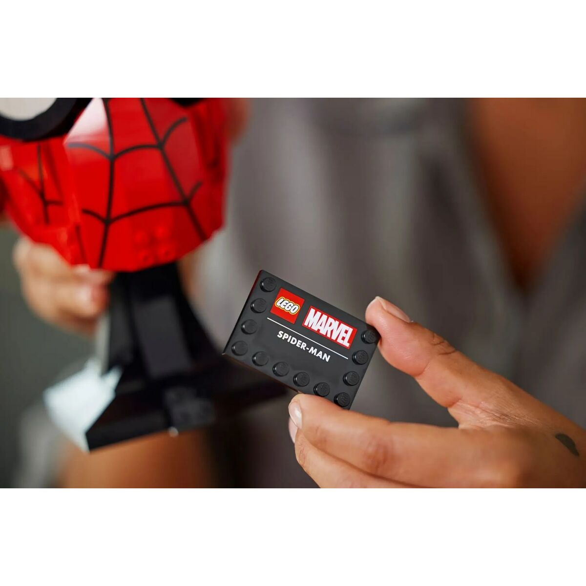 Set de Construcție Lego MARVEL 76285 SPIDER-MAN MASK 487 Piese - Jucarii si jocuri