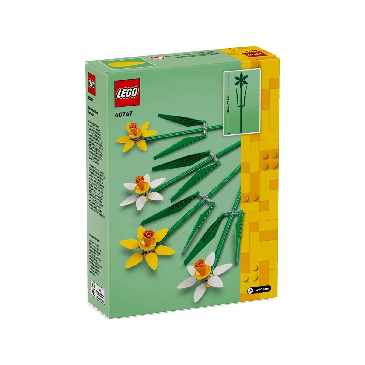 Set de Construcție Lego Botanical Collection 40747 Daffodils Multicolor 216 Piese - Jucarii si jocuri