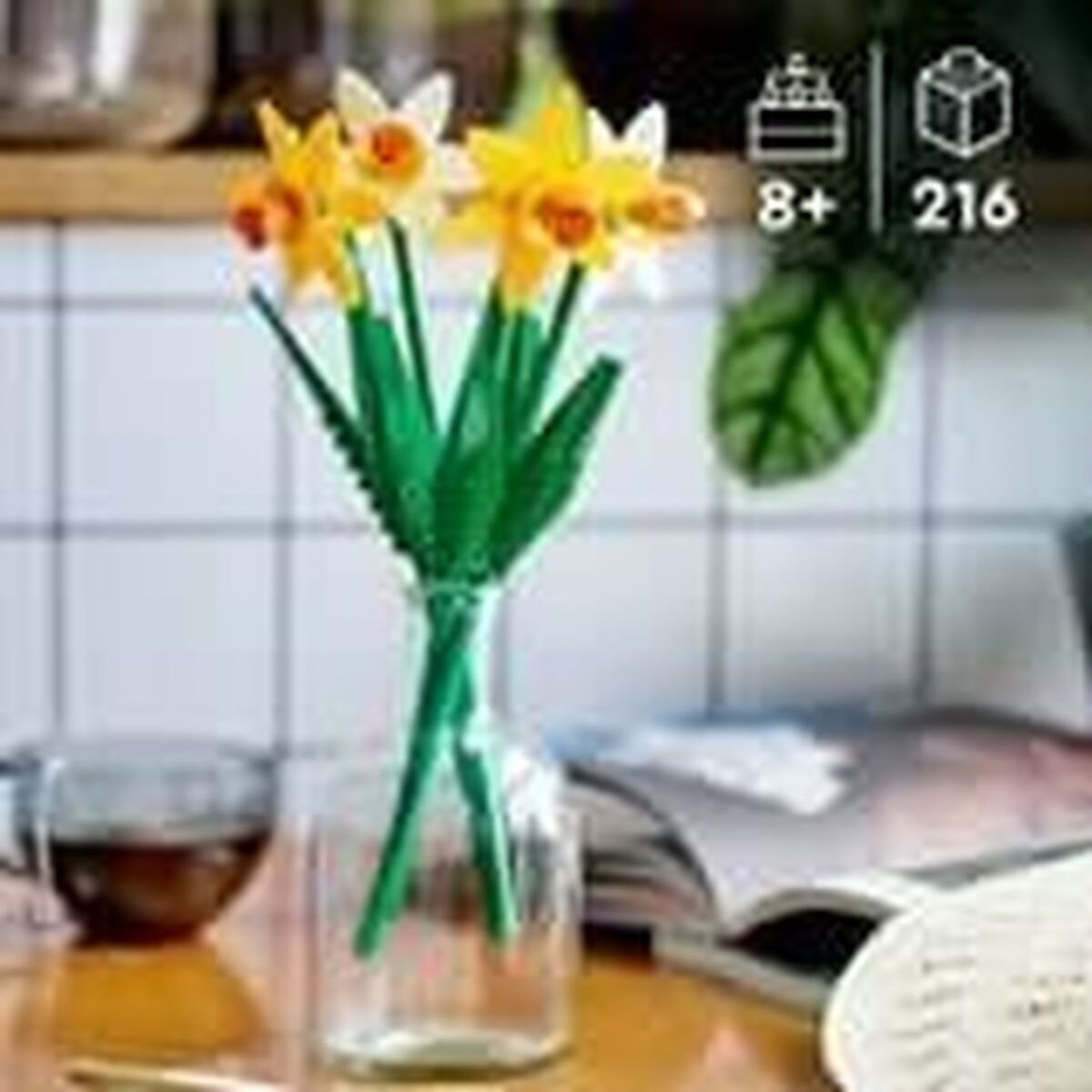 Set de Construcție Lego Botanical Collection 40747 Daffodils Multicolor 216 Piese - Jucarii si jocuri