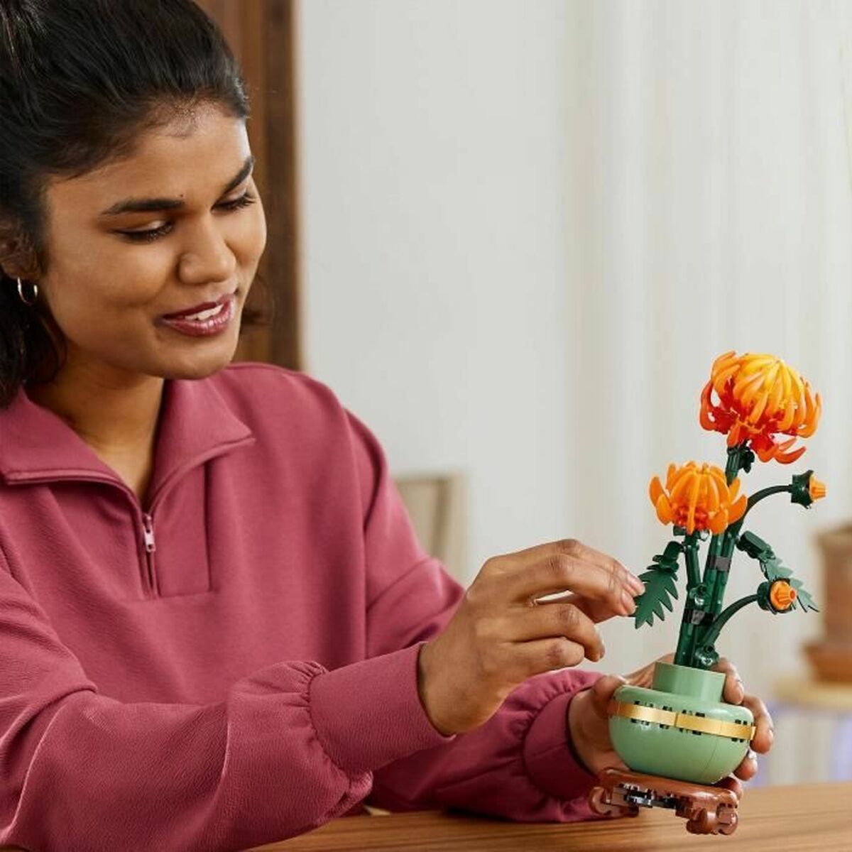 Set de Construcție Lego 10368 Chrysanthemum Flower Arrangement Multicolor - Jucarii si jocuri