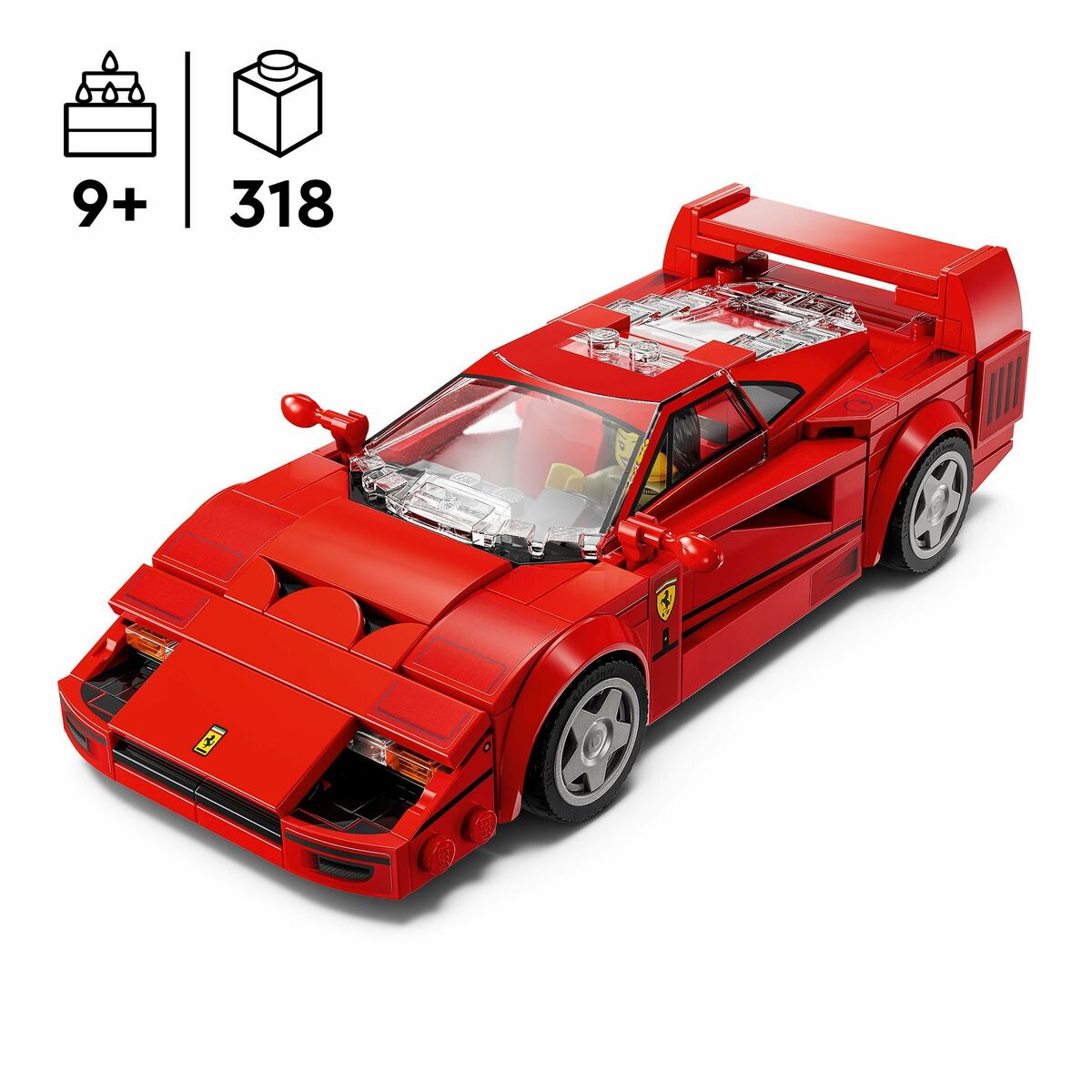 Set de Construcție Lego 76934 Ferrari F40 Multicolor - Jucarii si jocuri