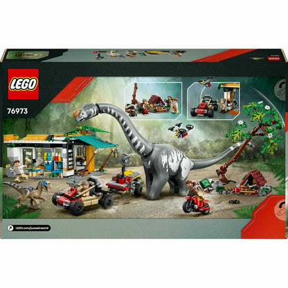 Set de Construcție Lego JURASSIC WORLD 76973 Raptor & Titanosaurus Tracking Mission - Jucarii si jocuri