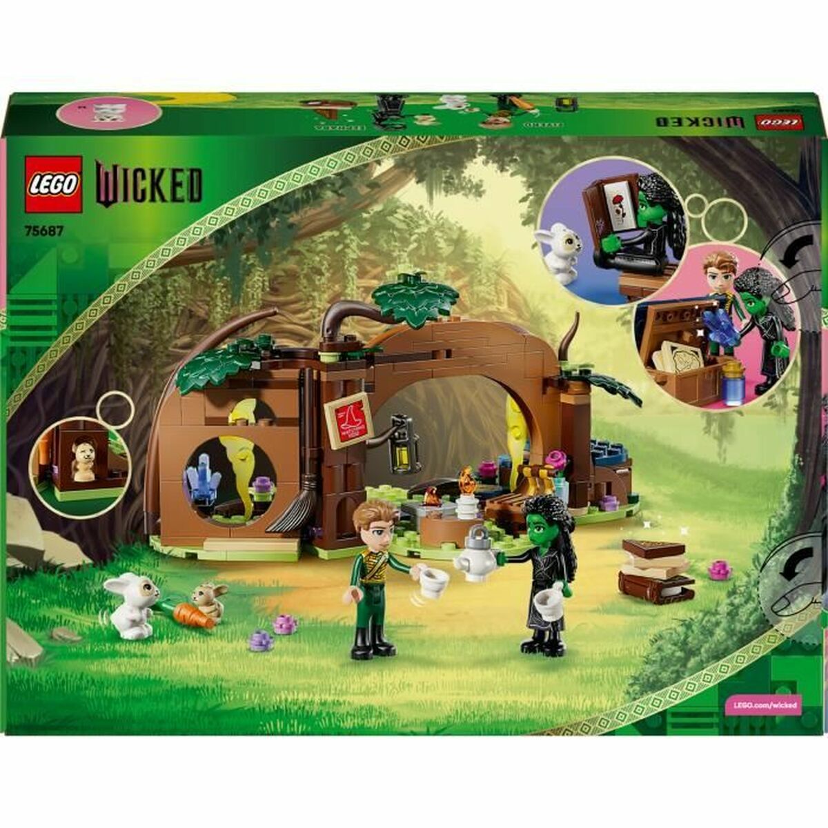 Joc de Construcții cu Plăci Lego Wicked 75687 228 Piese - Jucarii si jocuri