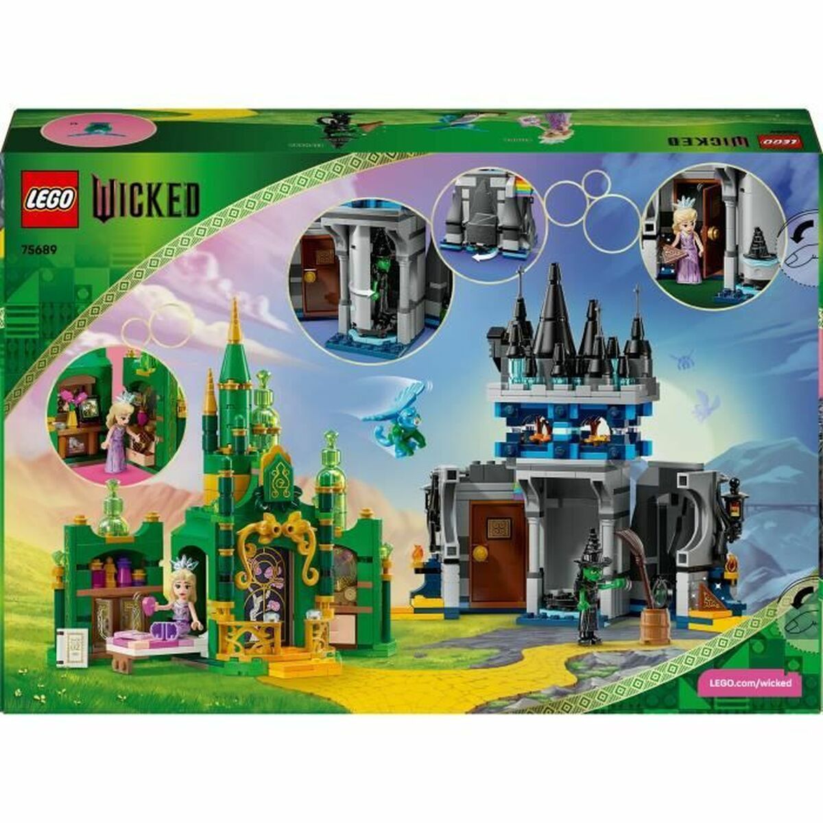Joc de Construcții cu Plăci Lego Wicked 75689 860 Piese - Jucarii si jocuri