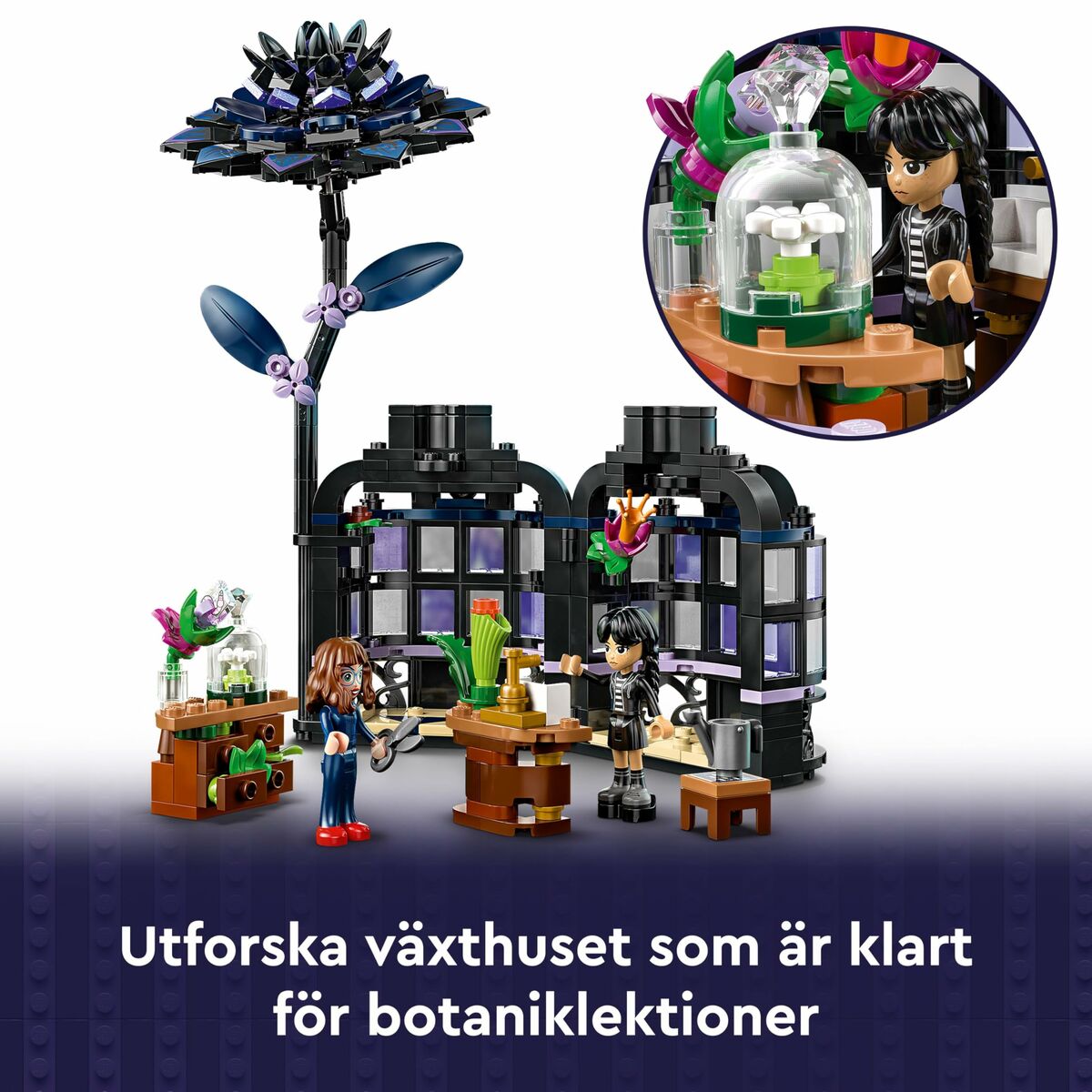Set de Construcție Lego WEDNESDAY 76784 Black Dahlia Flower 358 Piese - Jucarii si jocuri
