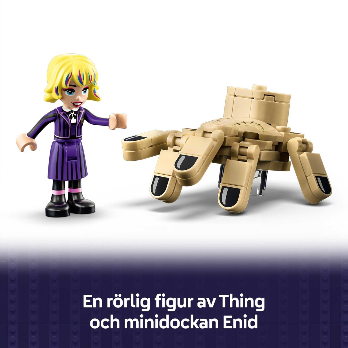 Set de Construcție Lego Wednesday 76785 Thing's Apartment 828 Piese - Jucarii si jocuri