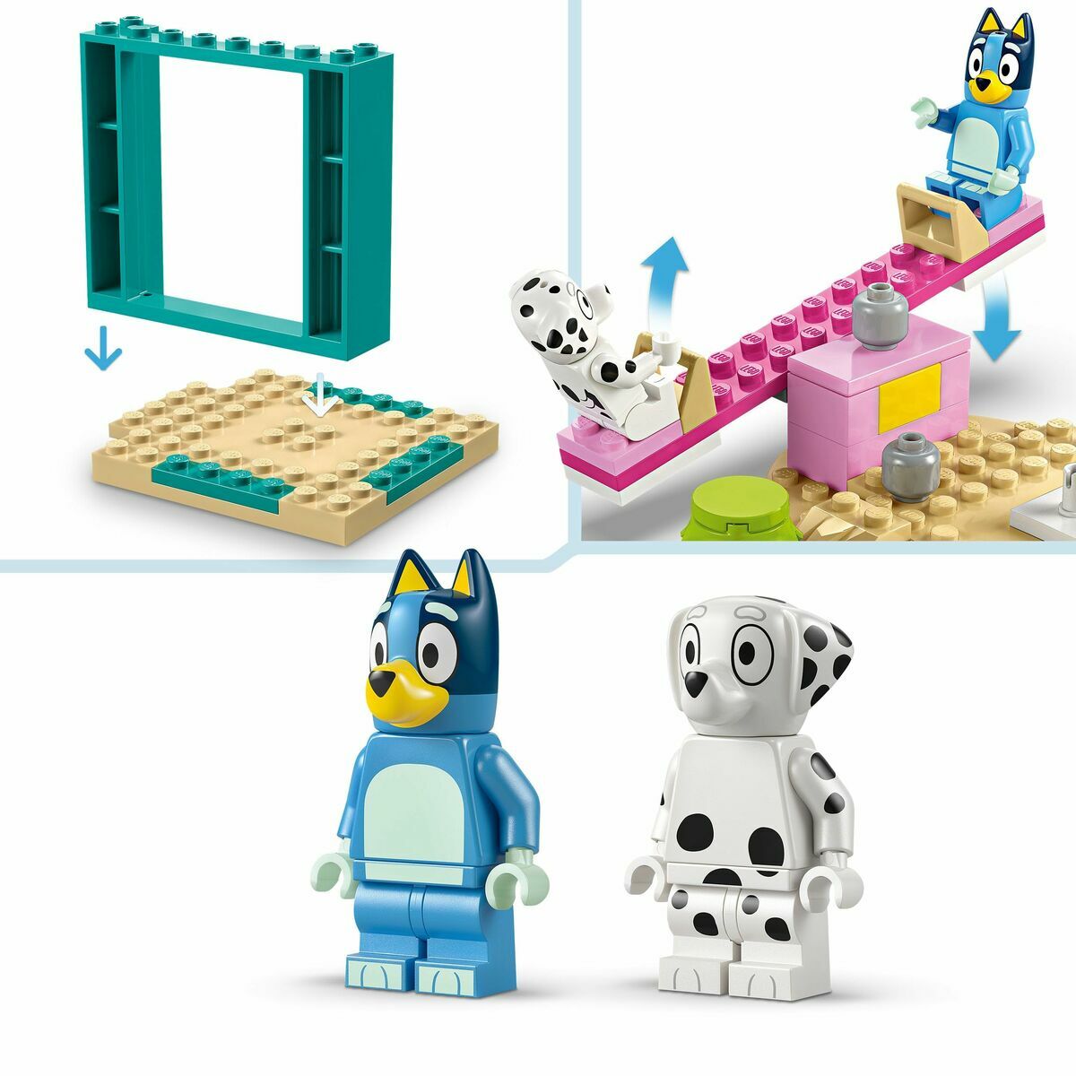 Set de Construcție Lego 11201 Playground Fun with Bluey and Chloe 104 Piese - Jucarii si jocuri
