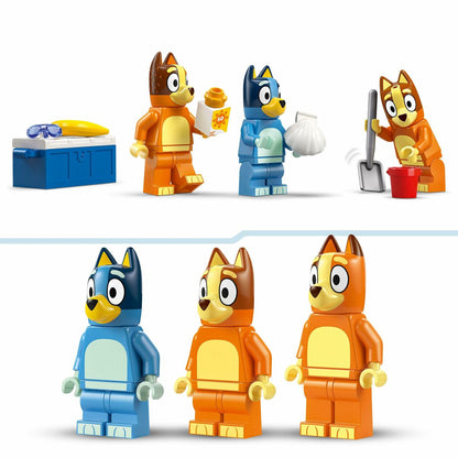 Set de Construcție Lego 11202 Bluey's Beach & Family Car Trip 133 Piese - Jucarii si jocuri