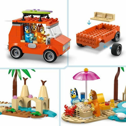Set de Construcție Lego 11202 Bluey's Beach & Family Car Trip 133 Piese - Jucarii si jocuri