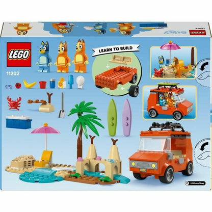 Set de Construcție Lego 11202 Bluey's Beach & Family Car Trip 133 Piese - Jucarii si jocuri