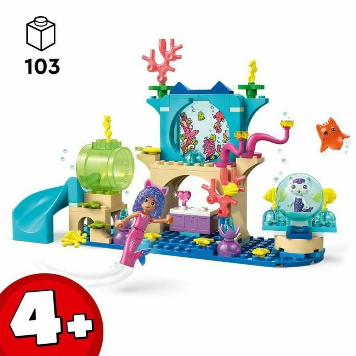 Set de Construcție Lego 11204 Mermaid Gabby's Aquarium Adventure 103 Piese - Jucarii si jocuri