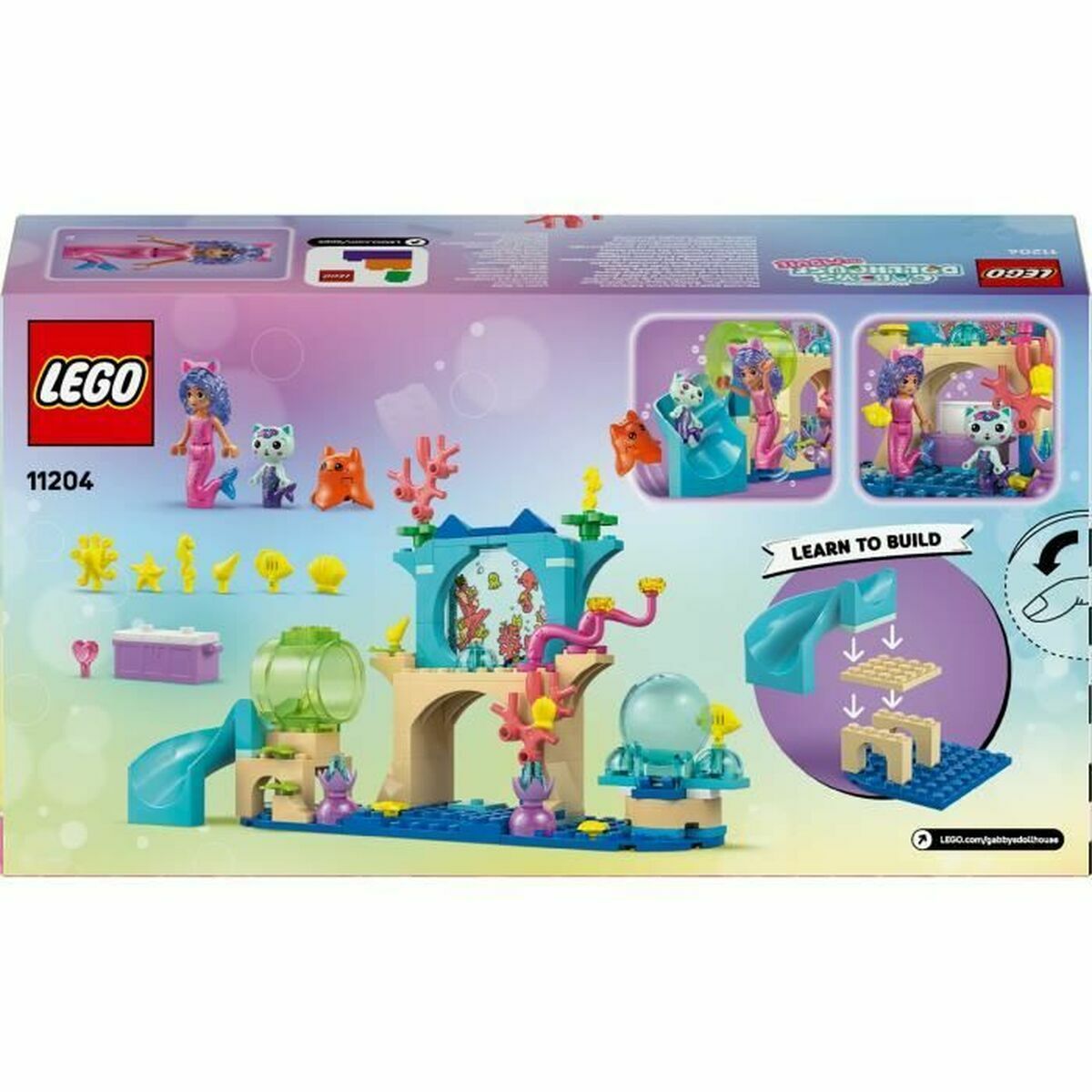 Set de Construcție Lego 11204 Mermaid Gabby's Aquarium Adventure 103 Piese - Jucarii si jocuri
