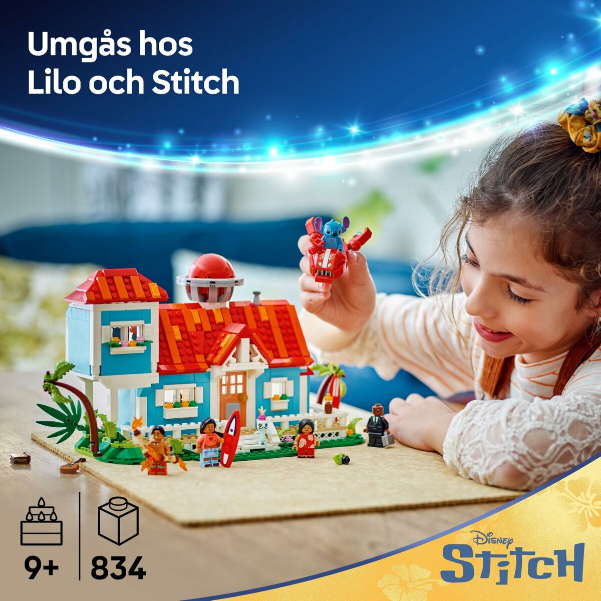 Set de Construcție Lego Disney Lilo & Stitch 43268 834 Piese - Jucarii si jocuri