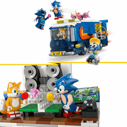 Set de Construcție Lego 77006 Team Sonic Command Truck 747 Piese - Jucarii si jocuri