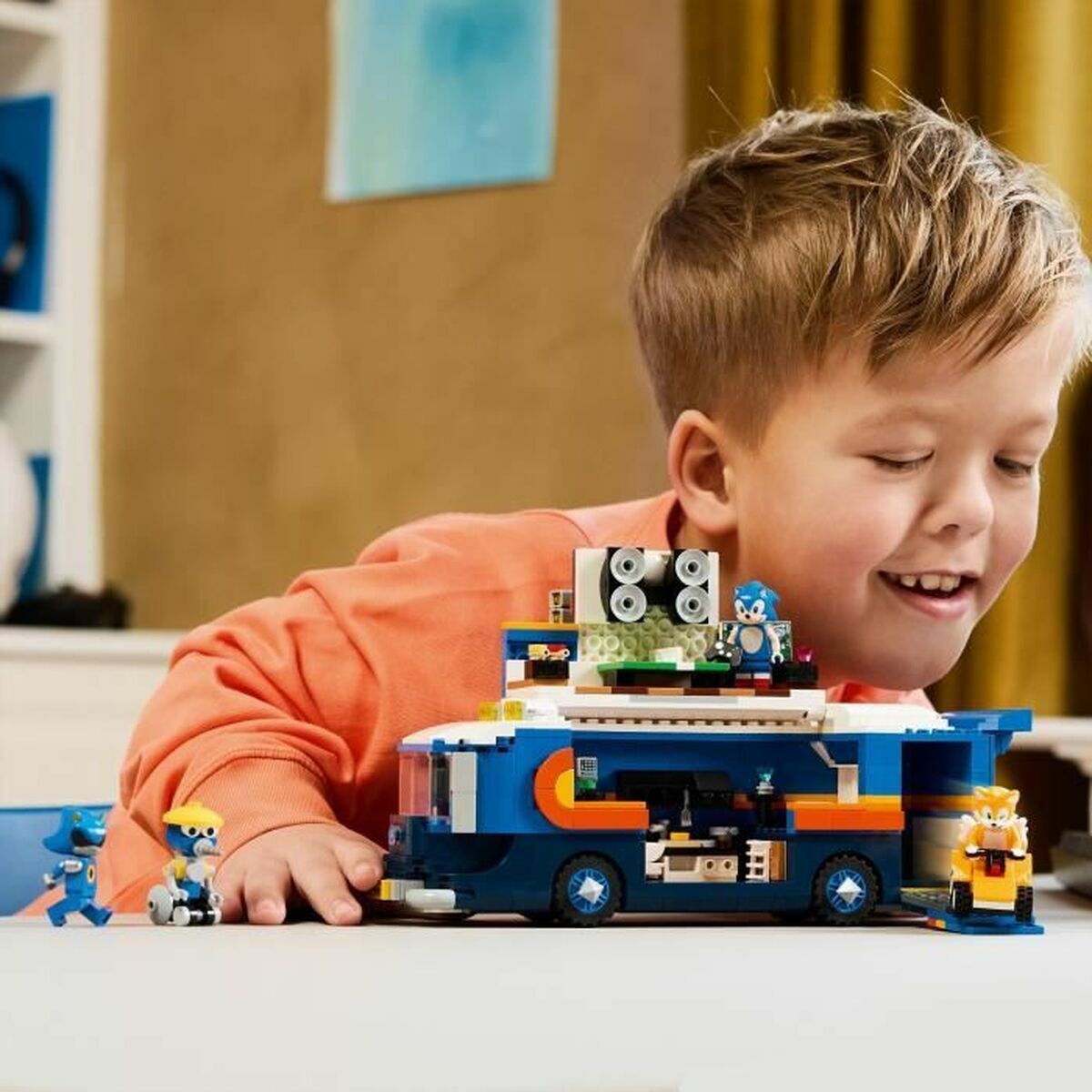 Set de Construcție Lego 77006 Team Sonic Command Truck 747 Piese - Jucarii si jocuri