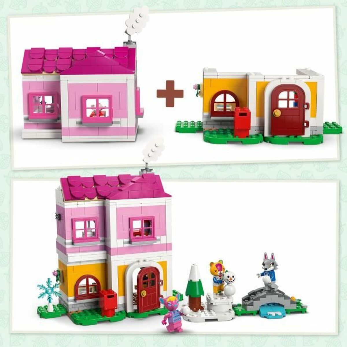 Set de Construcție Lego 77057 Animal Crossing Seasons 814 Piese - Jucarii si jocuri