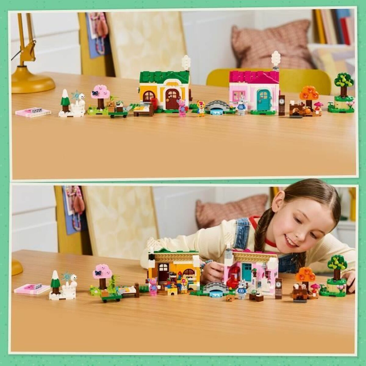 Set de Construcție Lego 77057 Animal Crossing Seasons 814 Piese - Jucarii si jocuri