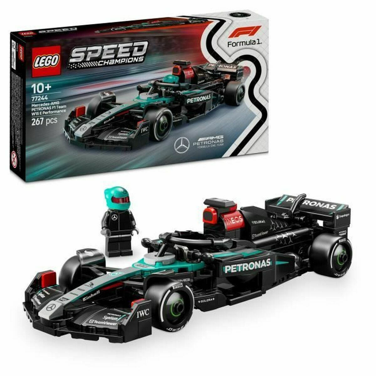 Set de Construcție Lego 77244 Mercedes-AMG W15 F1 267 Piese - Jucarii si jocuri