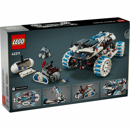 Set de Construcție Lego 42211 Lunar Outpost Moon Rover Space Vehicle 1082 Piese - Jucarii si jocuri