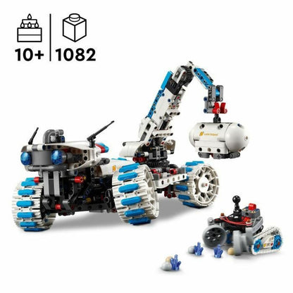 Set de Construcție Lego 42211 Lunar Outpost Moon Rover Space Vehicle 1082 Piese - Jucarii si jocuri