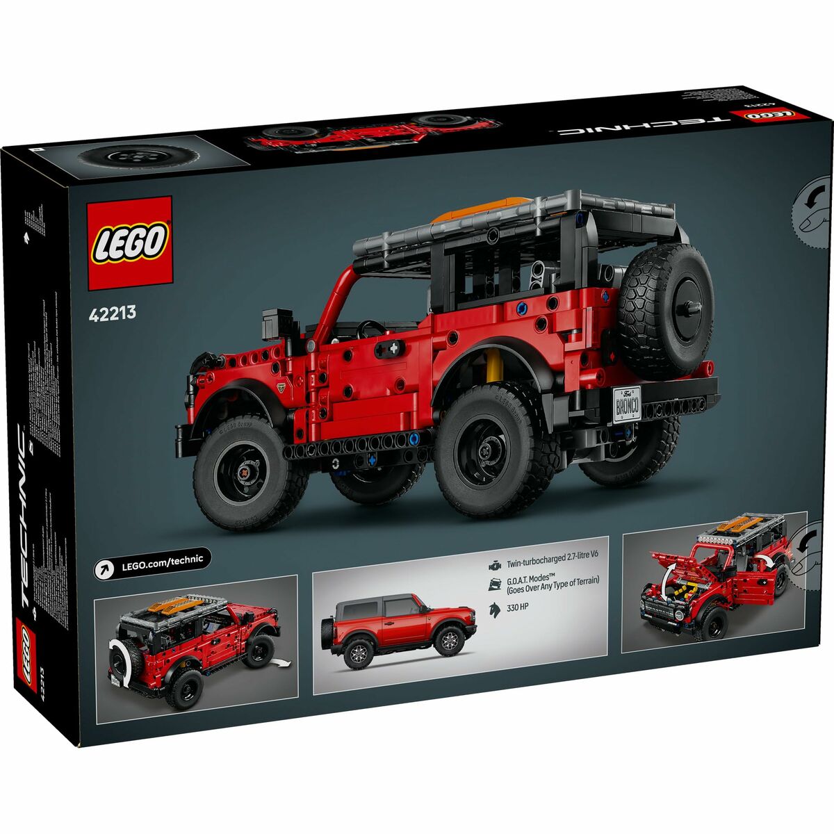 Set de Construcție Lego 42213 Ford Bronco SUV 943 Piese - Jucarii si jocuri