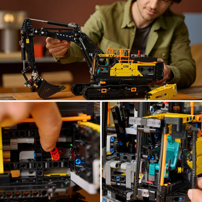 Set de Construcție Lego 42215 Volvo EC500 Hybrid Excavator 2359 Piese - Jucarii si jocuri